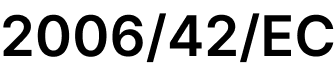 2006/42/EC通用标签图示